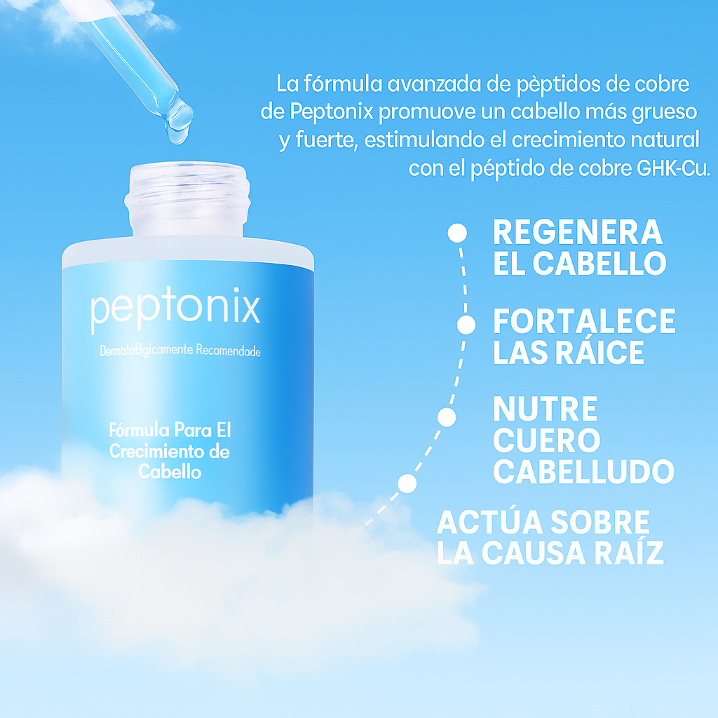 Suero para el crecimiento del cabello PEPTONIX